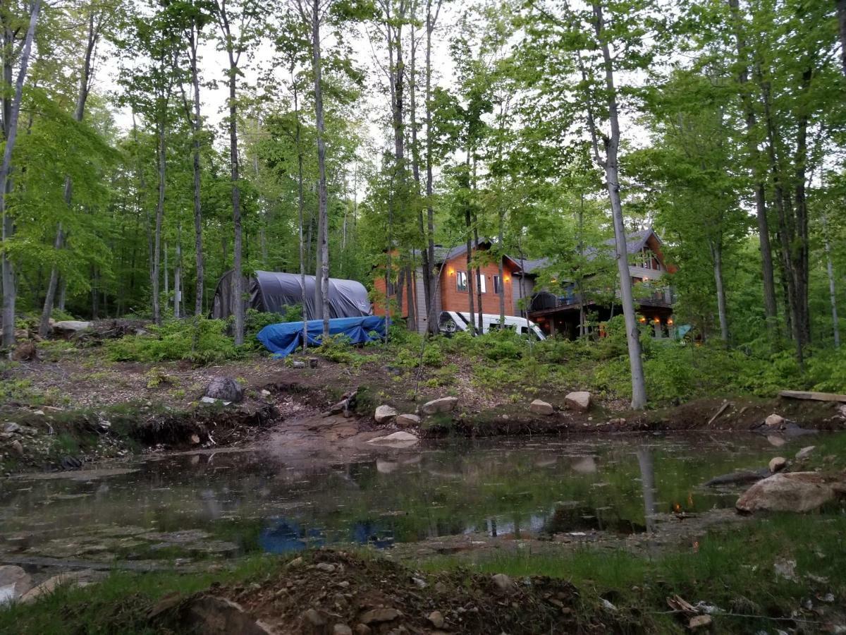 Willa Les Cabines Nordik Des Piles Saint-Jean-des Piles Zewnętrze zdjęcie